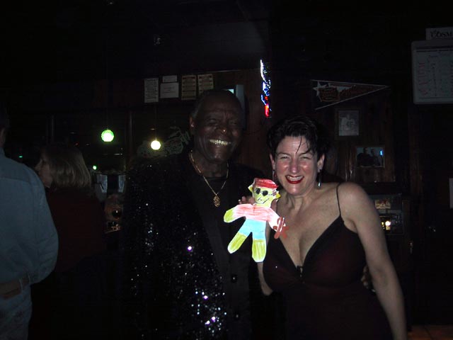 This couple danced like you wouldn't believe. They didn't mind Flat Stanley joining them at all. No, I don't know their names, Michael. Okay, if I had to guess, I'd say Tyrone and Kimberly.