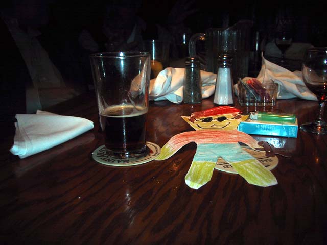 A good time was had by all, and tomorrow we mail him home.