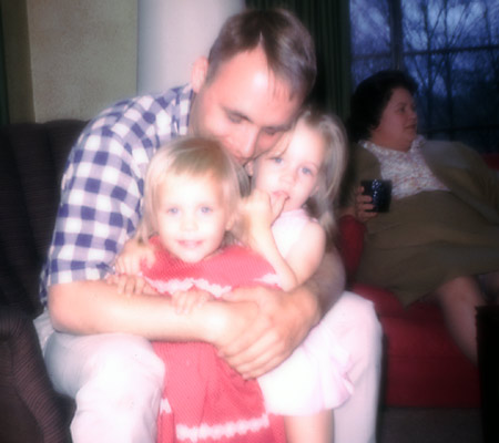 daddy and his girls