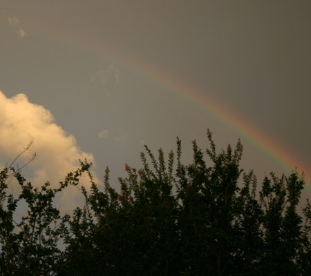 rainbow over rutland