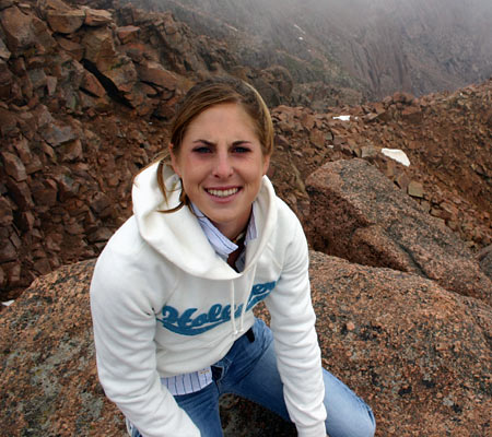 erica on pike's peak