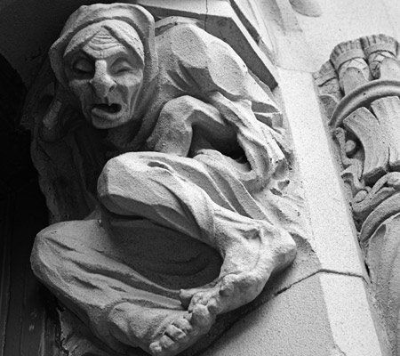 Emily Morgan Hotel gargoyle
