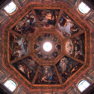 Ceiling of the Cappelle Medicee